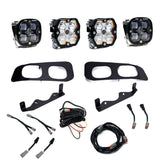 Ford Super Duty (23-26)  Dual Fog Pocket Kit  Squadron Pro/SAE 2.0  Clear  SAE Fog