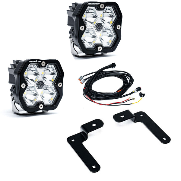 2018-2026 Jeep JL/JT  20-26 Gladiator  A-Pillar Sportsmen Kit  Squadron 2.0  Clear  Spot