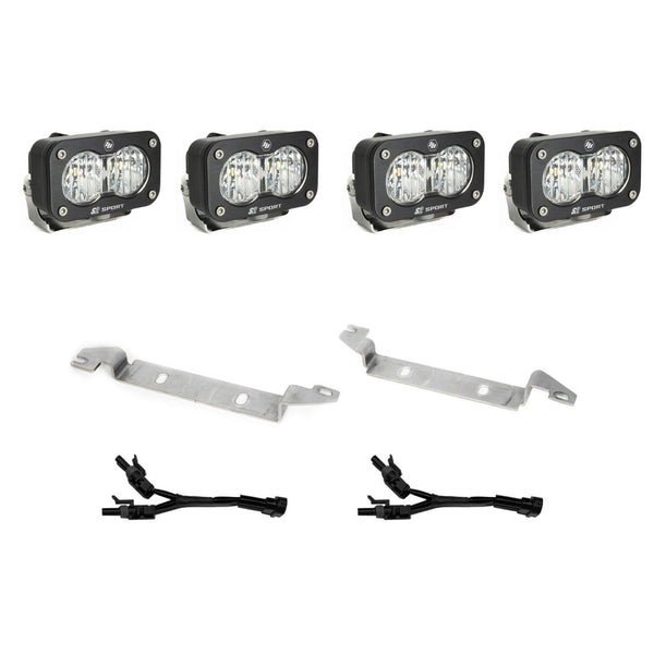 S2 Sport OEM Fog Light Replacement Kit - 2025-2026 Toyota 4Runner  Non-TRD Pro (Clear)