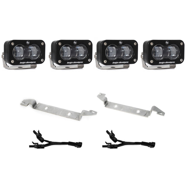 S2 SAE OEM Fog Light Replacement Kit - 2025-2026 Toyota 4Runner  Non-TRD Pro (Clear)
