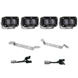 S2 SAE OEM Fog Light Replacement Kit - 2024-2026 Toyota Tacoma NOTE: TRD Pro/Trailhunter (Clear)