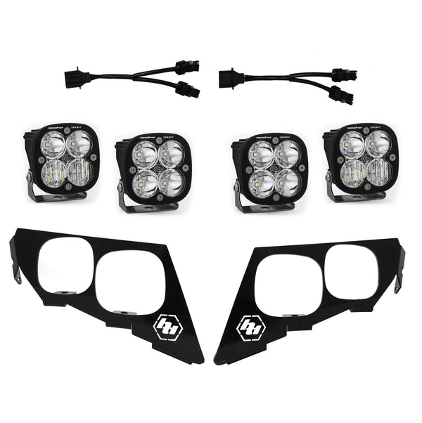 Squadron Sport Headlight Kit - '18-21 Wildcat XX (Multi-Pattern; Clear)