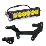 OnX6+ LED 10 Inch Shock Mount Kit - '17-24 Maverick X3 (Driving/Combo; Baja Amber)