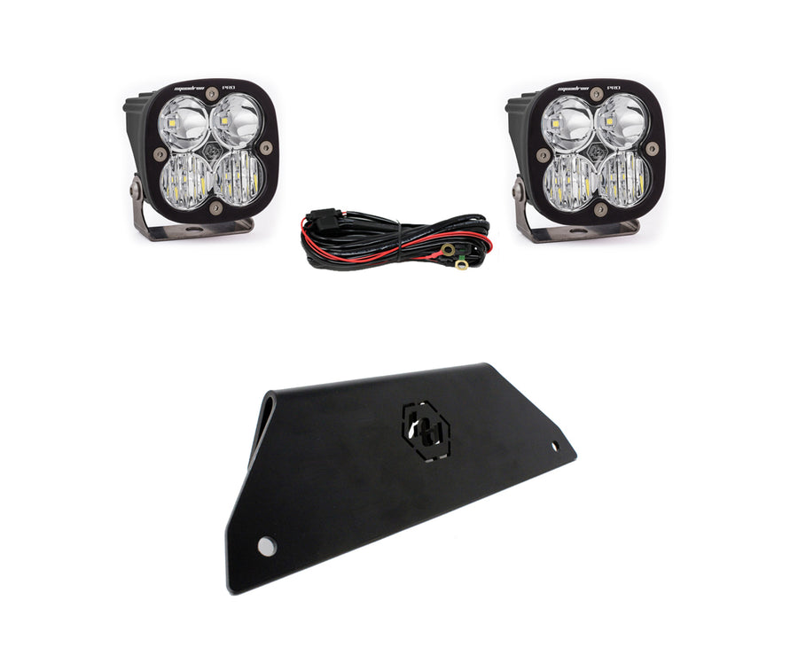 Squadron Pro Lower Bumper Kit - '20-26 RZR Pro XP (Driving/Combo  Clear)