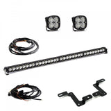 Squadron Sport /S8 40 Inch A-Pillar/Cowl Mount Kit - '20-26 Gladiator / '18-26 Wrangler JL (Multi-Pattern; Clear)