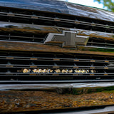 S8 20 Inch Grille Kit - '19-21 Silverado 1500; Exc. LTZ Models (Driving/Combo; Clear)