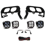 Squadron Sport/SAE Dual Fog Pocket Light Kit - 2014-15 Chevrolet Silverado 1500 (SAE Fog  Clear)