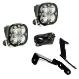 Squadron Pro A-Pillar Kit - '07-13 Avalanche / Silverado/Sierra 1500/2500HD/3500HD {'07 New Body Style} / Tahoe / Yukon (SPOT; Clear)