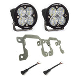 Squadron Sport Fog Pocket Kit - '19-23 Ranger; '21-25 Bronco W/ OE Plastic Bumper (Wide Cornering; Clear)