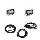 S2 Sport Dual Reverse Kit - '18-25 Wrangler JL; W/ OE Rubicon  Sahara Bumper (Wide Cornering; Clear; Toggle Wiring)