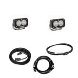S2 Sport Dual Reverse Kit - '18-25 Wrangler JL; W/ OE Rubicon  Sahara Bumper (Wide Cornering; Clear; Upfitter Wiring)
