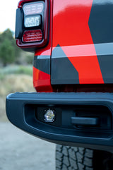 S1 Dual Reverse Kit - '20-26 Gladiator; W/ OE Bumper (Wide Cornering; Clear; Toggle Wiring)