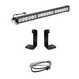 OnX6+ 30 Inch Bumper Kit - '20-26 Gladiator / '18-26 Wrangler JL; W/ OE Plastic Bumper (Driving/Combo; Clear; Upfitter Wiring)