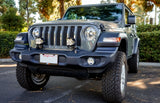 LP6 Pro Bumper Kit - '20-26 Gladiator / '18-26 Wrangler JL; W/ OE Plastic Bumper (Driving/Combo; Clear; Toggle Wiring)