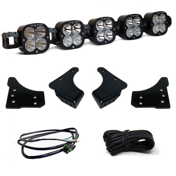 XL Sport Linkable Sport Bumper Light Kit - '21-23 F-150 (Multi-Pattern; Clear; Upfitter Wiring)