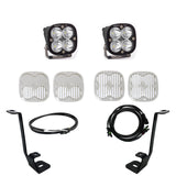 Squadron Pro A-Pillar Kit - '21-23 F-150 (Spot; Clear; Upfitter Wiring)