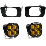 Squadron SAE Fog Pocket Light Kit - Ford 2015-20 F-150; 2017-22 F-250/350 Super Duty (Light Pattern: SAE Fog; Color: Amber)