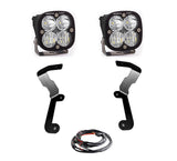 Squadron Sport A-Pillar Kit - '19-22 Sierra 1500 (Driving/Combo; Clear)