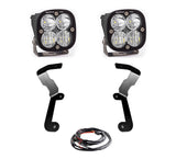 Squadron Pro A-Pillar Kit - '19-22 Sierra 1500 (Driving/Combo; Clear)