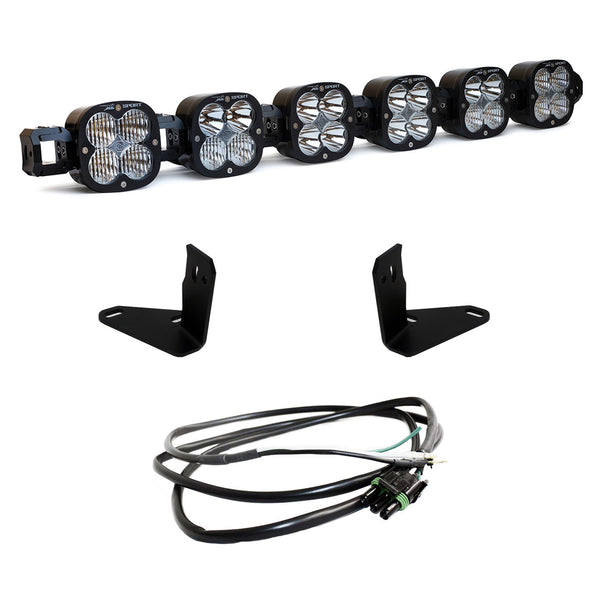 XL Sport Linkable Sport Bumper Light Kit - '21-26 Bronco; '22-26 Bronco Raptor; W/ OE Steel Bumper (Multi-Pattern; Clear; Upfitter Wiring)