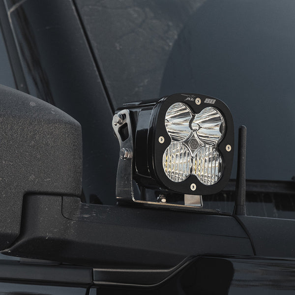 XL80 A-Pillar Kit - '21-26 Bronco; '22-26 Bronco Raptor (Driving/Combo; Clear; Toggle Wiring)