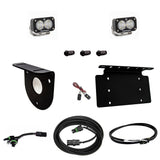 S2 Sport Dual Reverse Kit - '21-26 Bronco (Multi-Pattern; Clear; Upfitter Wiring; License Plate Mount)