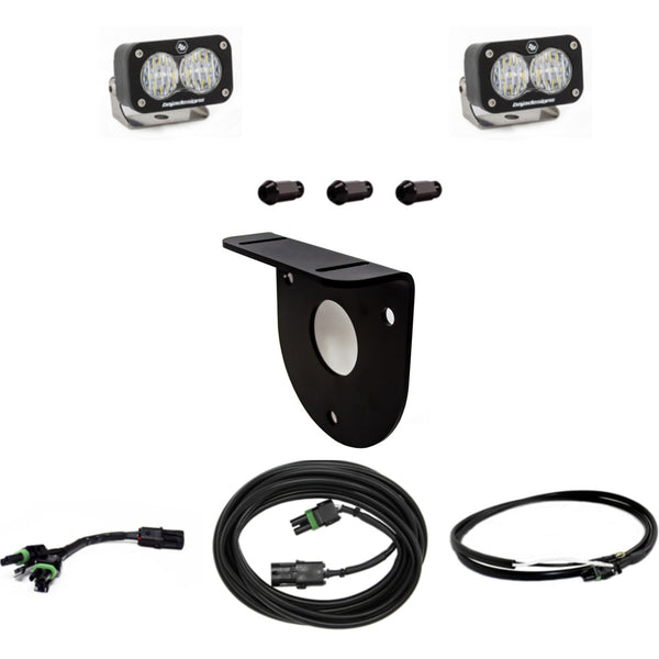 S2 Sport Dual Reverse Kit - '21-26 Bronco (Multi-Pattern; Clear; Upfitter Wiring; No License Plate Mount)