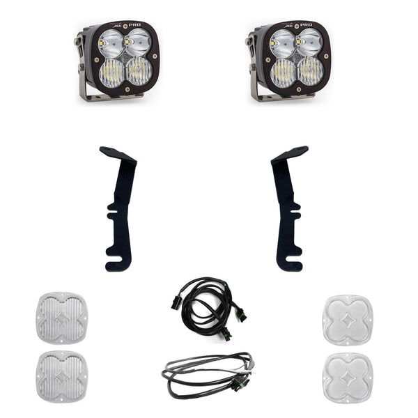 XL Pro A-Pillar Kit - '19-24 1500 Rebel; '21-24 1500 TRX (Driving/Combo; Clear)