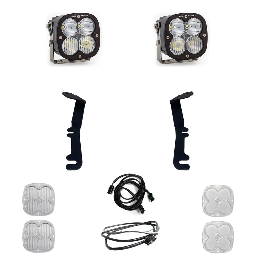 XL Pro A-Pillar Kit - '19-24 1500 Rebel; '21-24 1500 TRX (Driving/Combo; Clear)