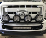 OnX6+ 20 Inch Bumper Light Kit - '11-16 F-250/350 Super Duty (Driving/Combo; Clear)