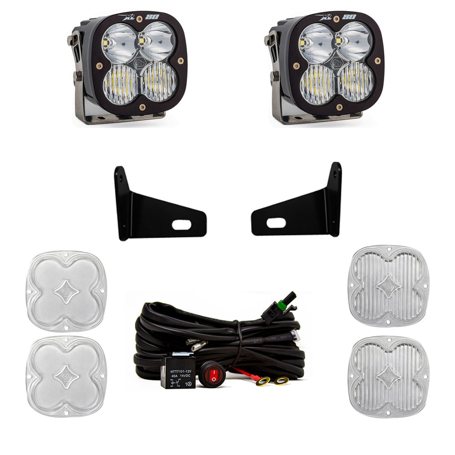 XL80 A-Pillar Kit - '17-24 Maverick X3 (Driving/Combo; Clear)