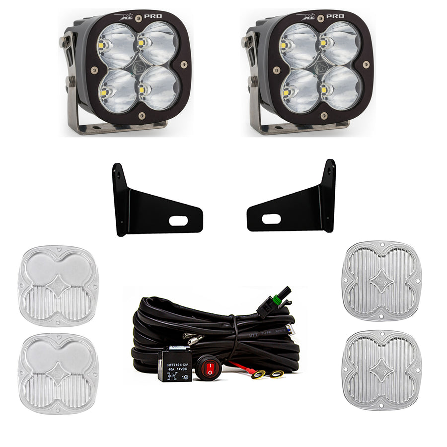 XL Pro A-Pillar Kit - '17-24 Maverick X3 (Driving/Combo; Clear)