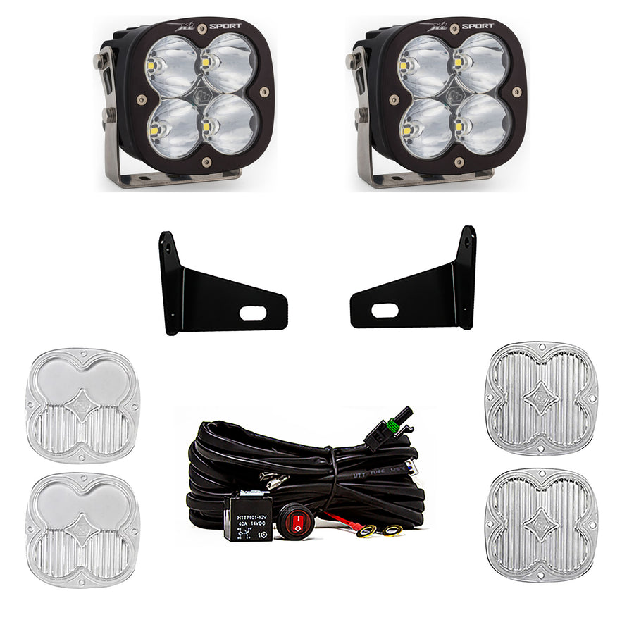 XL Sport A-Pillar Kit - '17-24 Maverick X3 (Driving/Combo; Clear)