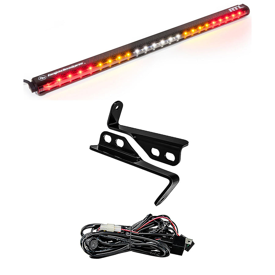 RTL 30 Inch Rear Light Kit - '15-18 RZR; W/ 4-Seats (Clear; Turn Signal)