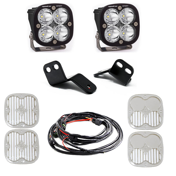 Squadron Sport A-Pillar Kit - '18-22 Wildcat XX (Driving/Combo; Clear)