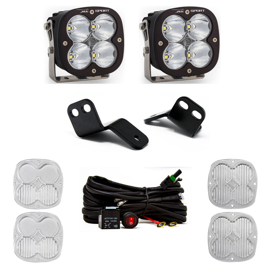XL Sport A-Pillar Kit - '18-22 Wildcat XX (Driving/Combo; Clear)