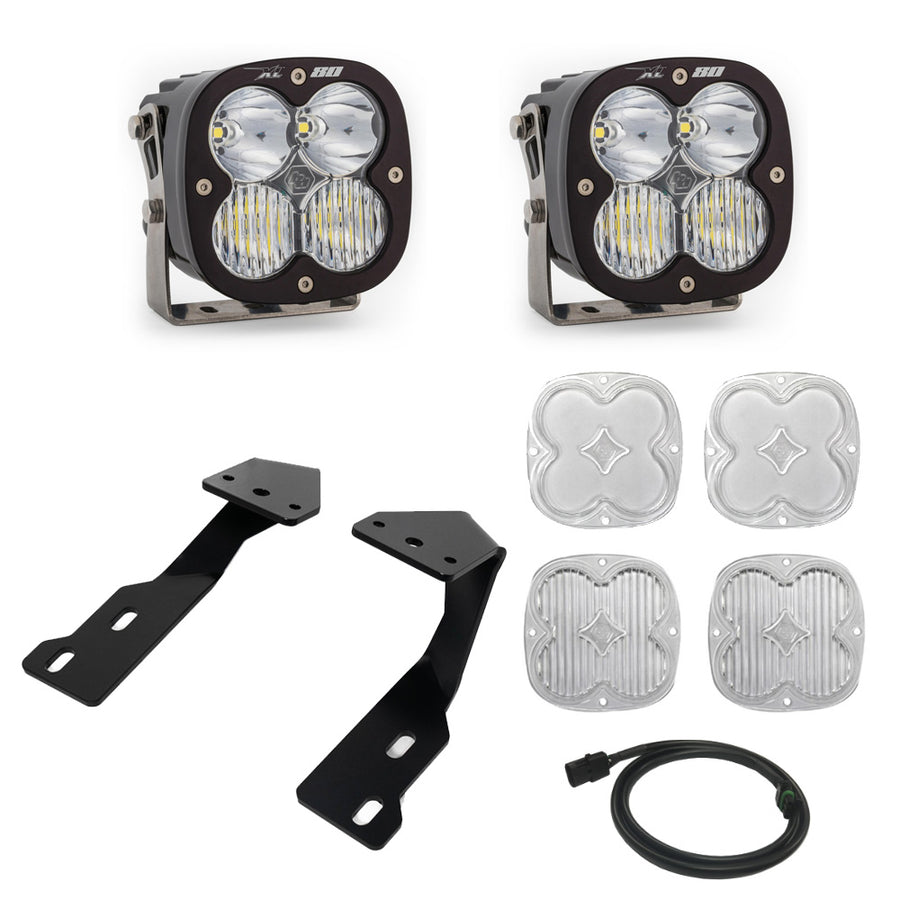 XL 80 A-Pillar Kit - Mercedes 2019-26 Sprinter (Driving/Combo; Clear; Toggle)