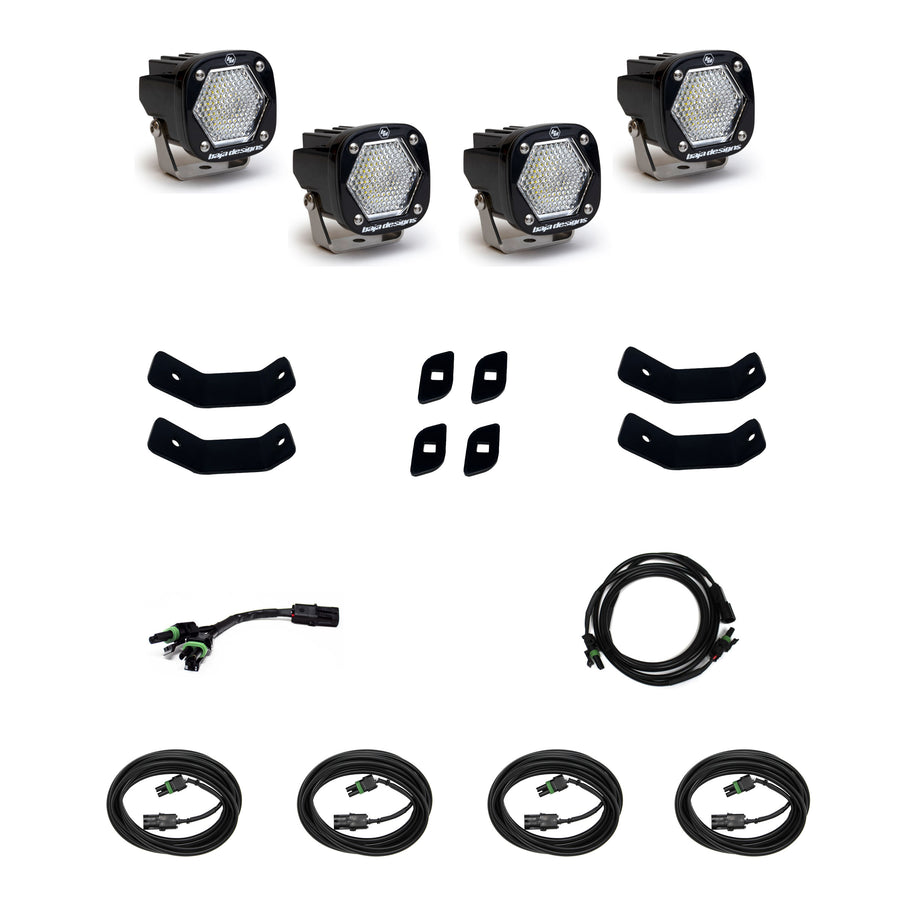 S1 Roof Rack Rail Kit - '19-26 Sprinter 1500/2500/3500 (Work/Scene; Clear)