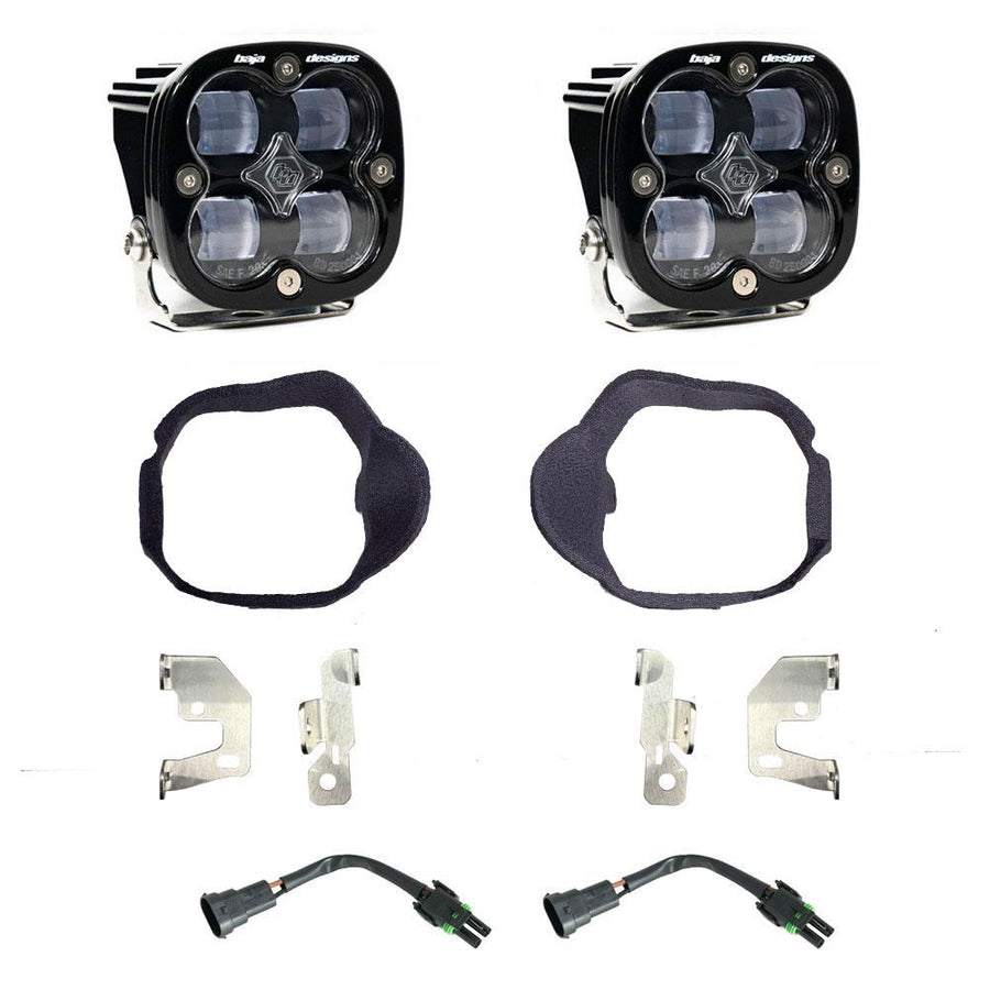 Squadron SAE Fog Pocket Kit - '19-26 Sprinter 1500/2500/3500 (SAE Fog; Clear)