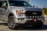 Squadron SAE/Sport Fog Pocket Kit - '21-23 F-150 W/ DRL (SAE Fog; Baja Amber; Upfitter Wiring)