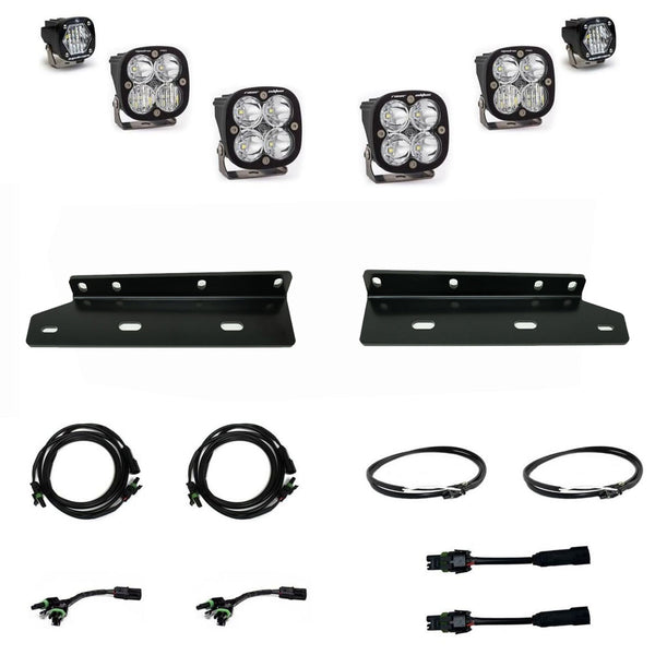 Squadron Unlimited/S1 Fog Pocket Kit - '21-26 F-150 Raptor (Multi-Pattern; Clear)