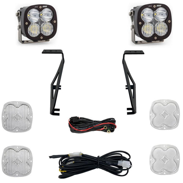 XL80 A-Pillar Kit - '21-26 F-150 Raptor / Raptor R / Raptor 37 (Driving/Combo; Clear)