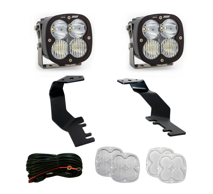 XL80 A-Pillar Kit - '22-26 Tundra  '23-26 Sequoia (Driving/Combo; Clear)