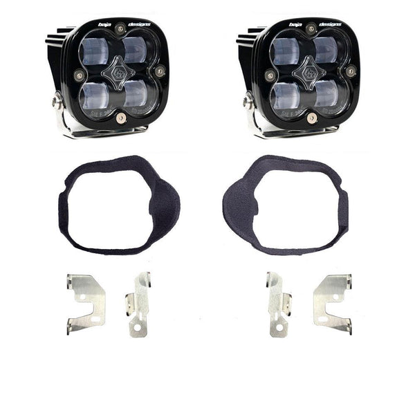Mercedes Squadron SAE Fog Pocket Light Kit - Mercedes 2014-2018 Sprinter Van (Clear)