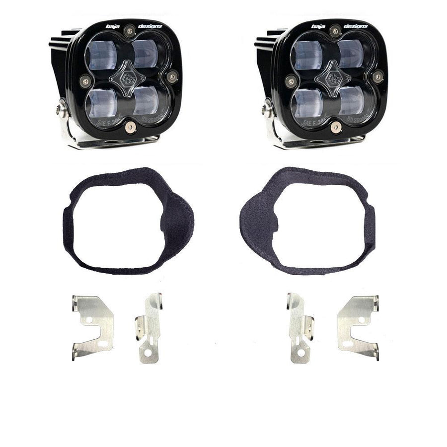 Mercedes Squadron SAE Fog Pocket Light Kit - Mercedes 2014-2018 Sprinter Van (Clear)