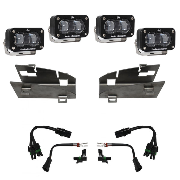 Dodge  Ram Rebel/TRX (19-24)  Dual S2 SAE Fog Pocket Kit