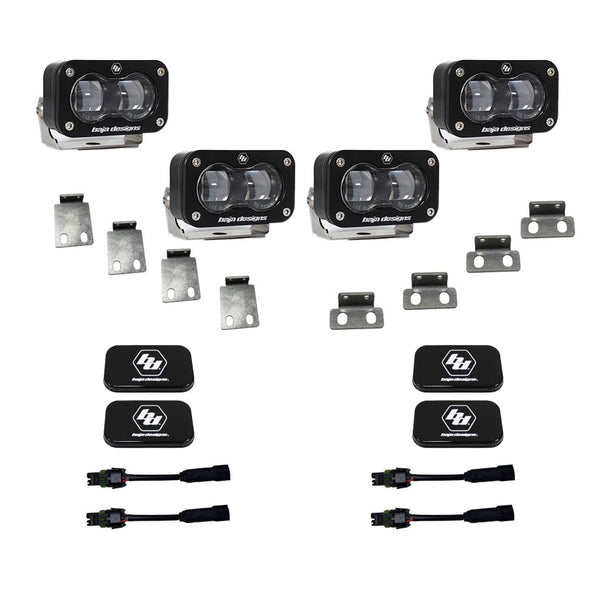 S2 SAE Fog Pocket Kits - Ford '21-26 F-150 Raptor  '24-26 F-150 Raptor 37/R