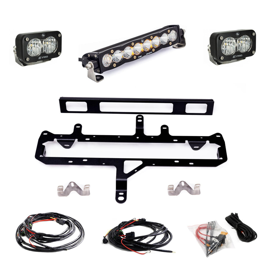 S8 10-inch/S2 Pro Grille Light Kit - 2024-2026 Toyota Tacoma TRD Pro (Clear)