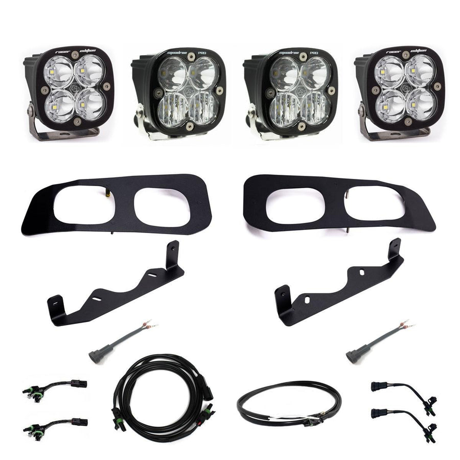 2023-26 Ford Super Duty Dual Unlimited Fog Pocket Upfitter Kit