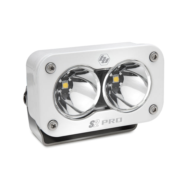 S2 Pro White LED Light Pod (Work/Scene; Clear)